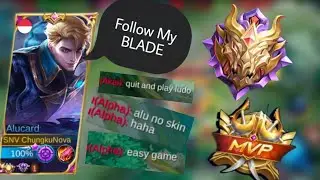 ALUCARD NO SKIN✌️ | ENEMY LAUGHING AT ME🤣 | MOBILE LEGEND BANG BANG