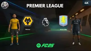 FC 25 - Wolves vs Aston Villa - Match-day 24 - Premier League - Ft. Cunha, Watkins