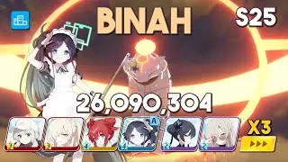 Binah Urban Mystic Insane 26,090,304 | Grand Assault S25 | Blue Archive