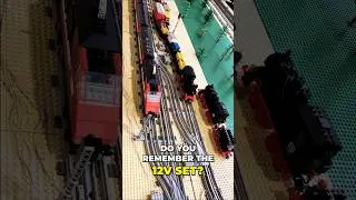 Vintage LEGO 🚂 Train 12V set #shorts #lego #legotrains