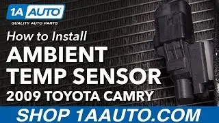 How to Replace Ambient Outside Temperature Sensor 06-11 Toyota Camry