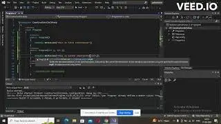 CONSTRUCTOR OVERLOADING IN C SHARP , WHAT IS CONSTRUCTOR OVERLOADING WITH EXAMPLE.