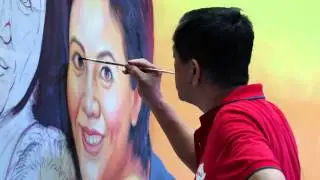 Singapore Movie Poster Artist Mr Ang Hao Sai