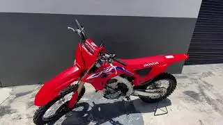 2022 Honda CRF450R with Yoshimura exhaust at JM HONDA OF MIAMI