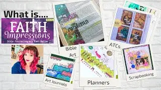 Gel Press Faith Impressions -  Outside the Bible with Keri Sallee