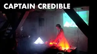 CAPTAIN CREDIBLE at HARP ART LAB, SWEDEN, 2018