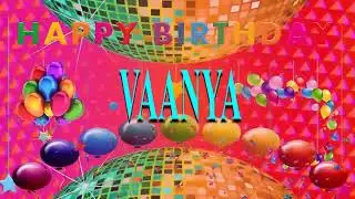 TWO 80's style songs 🎂 HAPPY BIRTHDAY  VAANYA 🎈 (French Parisian Accent)