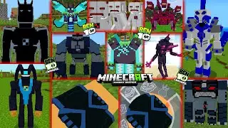 NEGATRIX ! BEN 10 OMNIVERSE V21 MOD FOR MINECRAFT PE 🔥| MCPE 1.21+