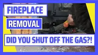 Fireplace Removal and Wall Patch