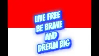 Live free be brave and dream big#quotes #shortvideo 