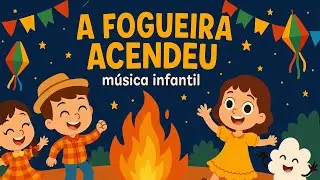 Música infantil - A fogueira acendeu - São João Infantil￼