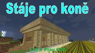 St&aacute;je pro koně | Minecraft Let's Play #35 | NEOgameCZ