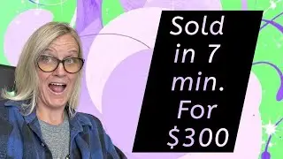 Продано за 7 минут за 300 долларов на eBay. Реселлеры делятся большими деньгами. Что продано?