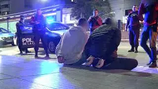 PERSECUCION Y DETENCION DE ROBA RUEDAS