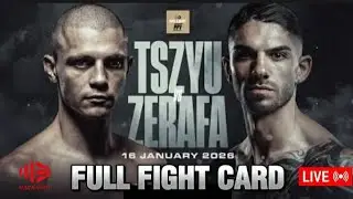 NIKITA TSZYU VS MICHAEL ZERAFA FULL FIGHT CARD