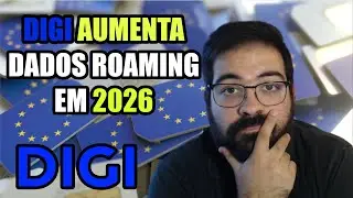 Digi AUMENTA dados ROAMING em 2026 & PREÇOS das TELECOM a cair 4%! | VICIADO COMENTA