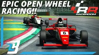 Amazing three way battling!! | RaceRoom Weekly Ranked Racing