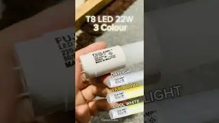 Светодиодная лампа T8 LED TUBE 3 цвета в 1 лампе (дневной свет/теплый белый/холодный белый) #ledl...