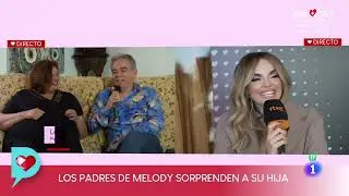 Los padres de Melody le dan una sorpresa a su hija #DeCorazon #Melody #Eurovision2025