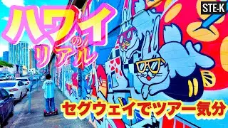 【ハワイ最新】圧倒的 ウォールアート!!オシャレな街カカアコ。オプショナルツアーはいかがですか？無口なツアーガイド？でも実は…。