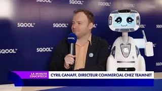 La Minute Educatech : Cyril Canaff, directeur commercial chez Teamnet