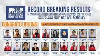 Record Breaking Result | O-Levels Results | RISC 2022