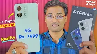 Lava Storm Play Lite 5g Unboxing & Review | Camera Test, Bgmi Test | Best 5g Phone Under 10000