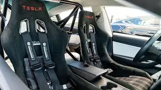 Ascension-R Bucket Seats For Tesla Model 3 by Unplugged Performance