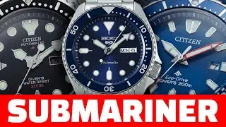 TOP 5 Alternatives Rolex SUBMARINER (Accessibles &agrave; tous)
