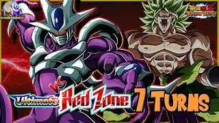 WE FINALLY GOT IT! HOW TO BEAT RED ZONE BROLY IN 7 TURNS WITH LR STR COOLER [Dokkan Battle]
