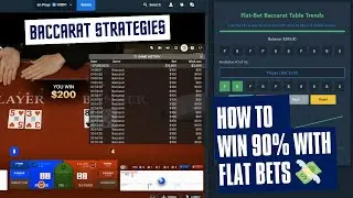 Baccarat Strategies: How to Win 90% With Flat Bets 💸