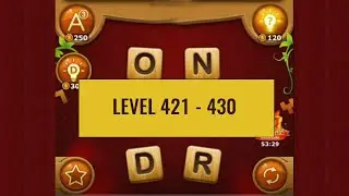 Word Connect level 421-430