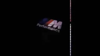 BMW M PERFORMANCE UNDER DOOR LED PUDDLE PROJECTOR GHOST LIGHTS