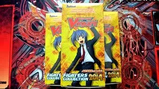 Cardfight! Vanguard Unboxing: Fighter's Collection 2014 (speed unboxing)