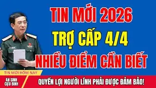 Năm 2026: Thương Binh Hạng 4/4 LƯU Ý – Nhiều Bác Có Nguy Cơ Bị Thiếu Trợ Cấp