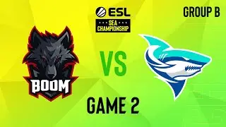 BOOM Esports vs MS Chonburi - Game 2 [ESL SEA Championship]