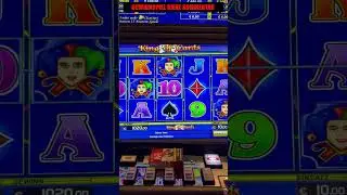 10&euro; EINSATZ KING OF CARDS NOVOLINE II SPIELBANK 2023 JACKPOT VOLLES RISIKO