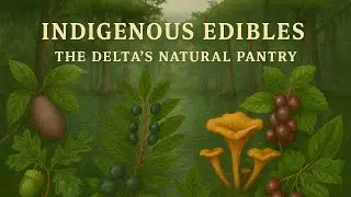 Delta Safari: Indigenous Edibles - The Delta's Natural Pantry | Pokeweed | Mayhaw | Pawpaw
