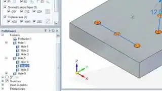 Solid Edge Tips & Tricks - Synchronous Maintain Hole Alignment