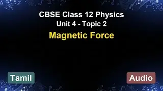 Unit 4 – Magnetic Force | CBSE 12th Physics (Tamil) | The 5-Minute Teacher