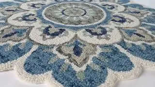 Edged Flora Area Rug