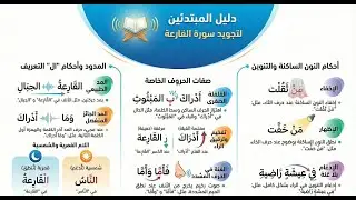 أحكام التجويد في سورة القارعة | شرح للمبتدئين