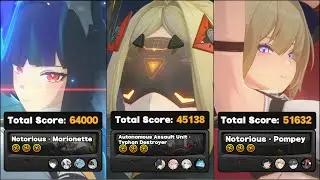 1.6 Deadly Assault Showcase Miyabi x S-Anby x Evelyn |  Zenless Zone Zero
