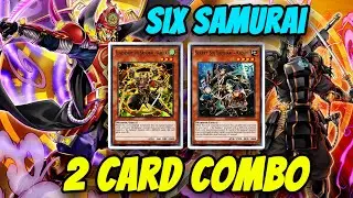 🔥NEW 2 CARD COMBO! SIX SAMURAI WITH NEW SUPPORT! YU-GI-OH! MASTER DUEL