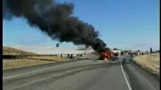 Negligent driving to blame for fiery crash
