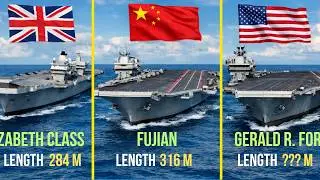 Top 10 Aircraft Carriers in the World 2026 | Full Comparison