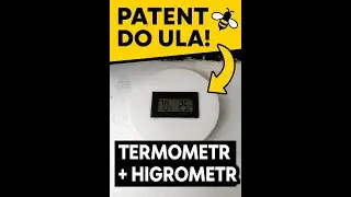 Termometr z higrometrem w powałce &ndash; prosty patent do ula