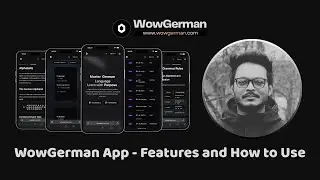 WowGerman App Complete Tutorial - Learn German A1 with 1,099 Words + Pronunciation Guide