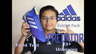 Распаковка и полевые испытания кроссовок Adidas Predator 19+ Blue Exhibit Pack и сравнение с моделями 18+.