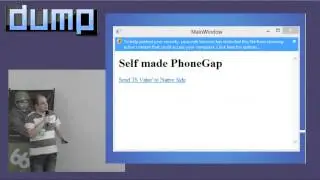 Свой PhoneGap за 40 минут - ДАМП 2013